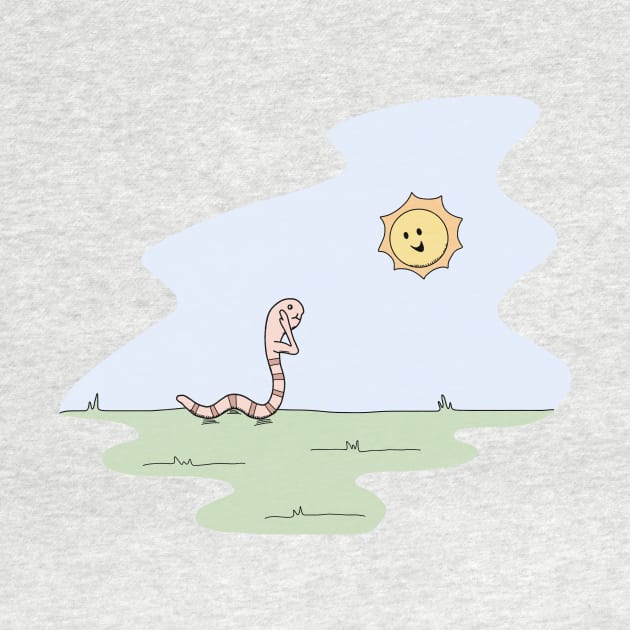 Worm Saluting the Sun (Black Books) by Earl Grey